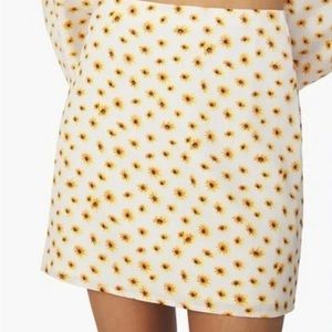 We wore what mini slip skirt